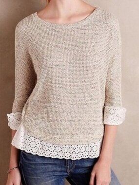 Anthropologie Saturday Sunday Nolina Pullover Sweater